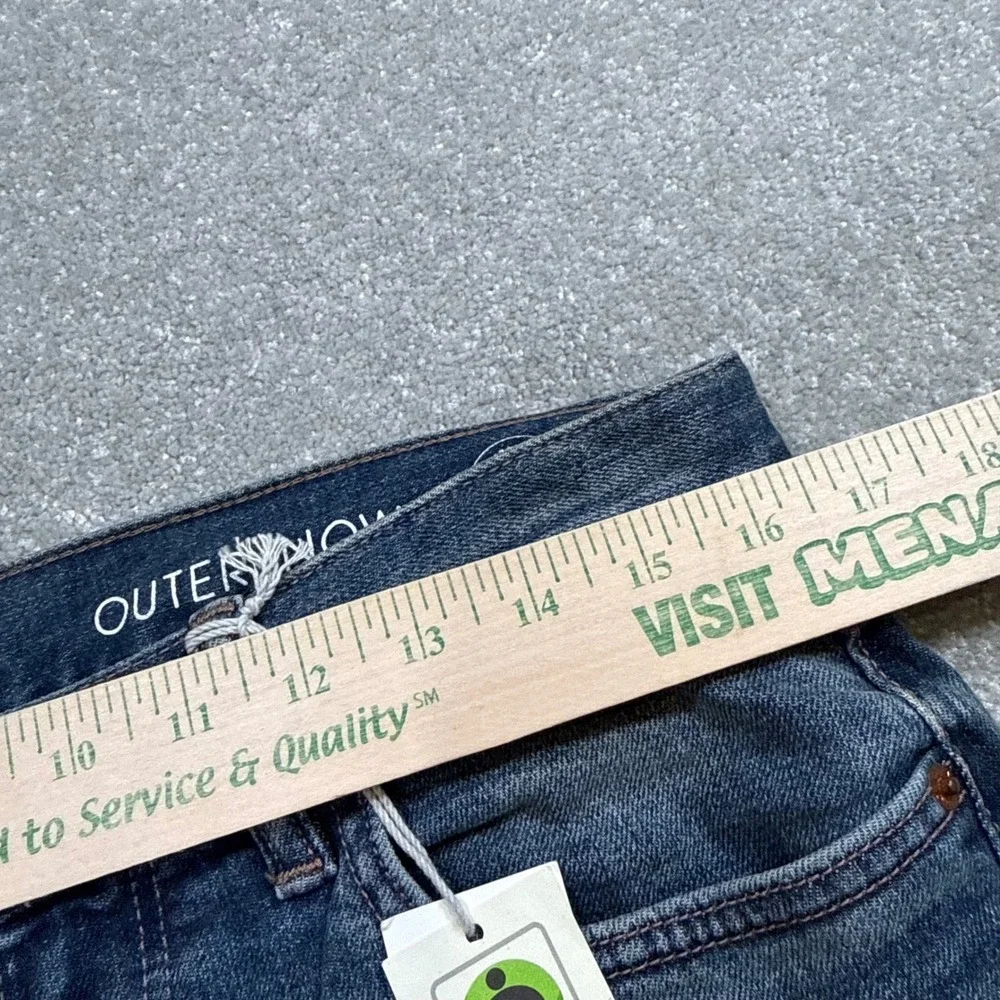 Outerknown Ambassador Slim Fit Jeans Worn Indigo Stretch NWT 31x34 Organic Denim